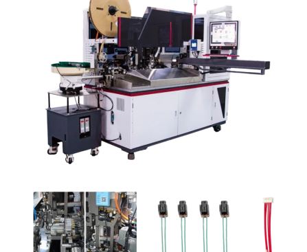 Single-head waterproof terminal insertion machine