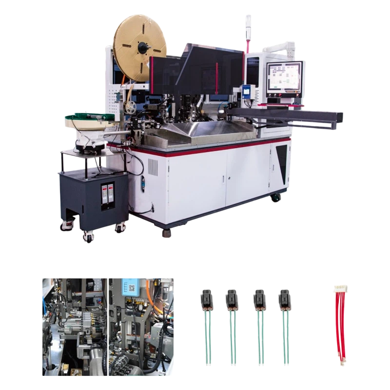 Single-head waterproof terminal insertion machine
